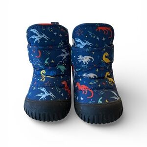 Jan & Jul Kids' Vibrant Dinosaur Snow Boots